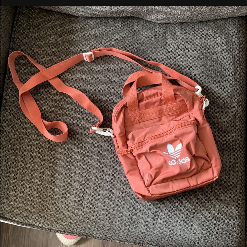 Coral adidas side bag- backpack